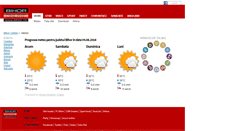 Desktop Screenshot of meteo.bihon.ro